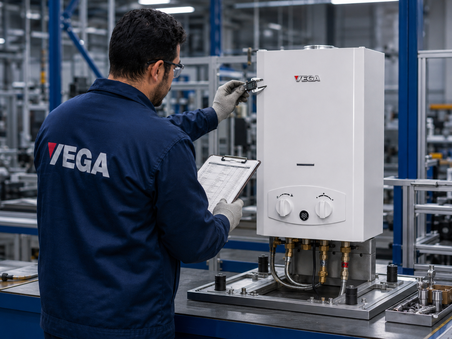 Contrôle Qualité ISO 9001 — VEGA SOGETUB