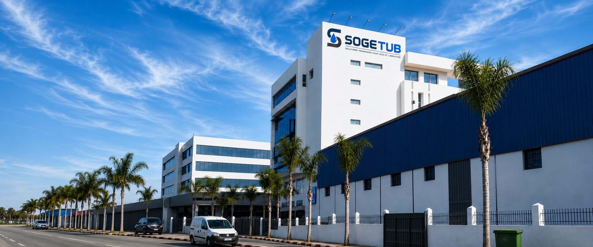 Siège SOGETUB à Casablanca
